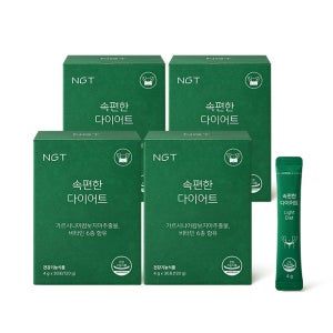NGT 네츄럴굿띵스 속편한 효소 다이어트 항산화 가르시니아 캄보지아 30포, 4개