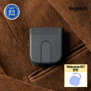 로지텍코리아 Mobi Fold 무선 블루투스 마우스 접이식 폴더블 무소음 그래파이트+웰컴키트