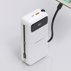 엑티몬 고속 충전 보조배터리 30000mAh 대용량 M-LCD-PD20W-30000
