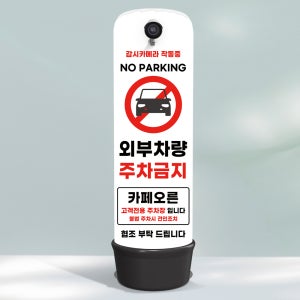 에어간판 주차금지 차량안내 주차장 광고풍선 천갈이 2.5m 디자인오른 map020