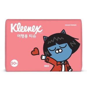 카카오 크리넥스 여행용 티슈