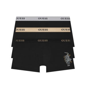 [게스언더웨어] 블랙에디션 타이거 드로즈 3PACK