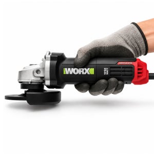웍스 WU980B 1050W 유선 앵글그라인더 4인치 전기 그라인더 연마 절단