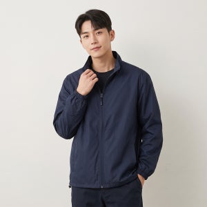 아소트 남자 우븐 윈드브레이커 간절기 러닝 운동 얇은 바람막이 자켓