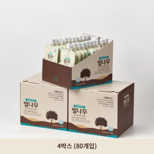 80개(4BOX) 속이편한 벌나무 숙취해소제 히말라야 인디언구스베리 함유 80g, 80개