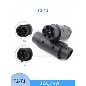 AC 충전 어댑터 변환 헤드 T1-T2 T2-T1 T2-GB/T T2-슈코 전기차 충전기 T1-GB(모델A)