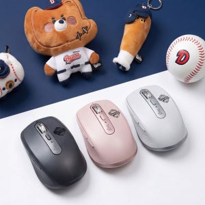 [두산베어스 굿즈+이니셜각인]로지텍코리아공식 MX Anywhere 3S 무선마우스 그래파이트