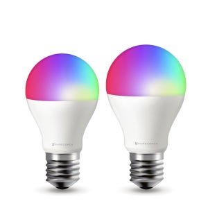 (대량구매) 퓨어코치 LB806 홈IoT RGB LED 스마트전구 E26 와이파이 연결