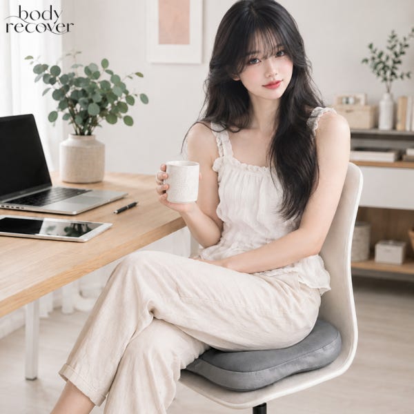바디리커버 무중력 벨라핏 시터 안착기 치질 기능 메모리폼 방석 자세교정 바른자세