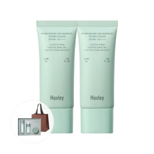 헉슬리 리바운싱 선 에센스 하이드로 쉐이드 35ml SPF 50+, PA++++, 2개