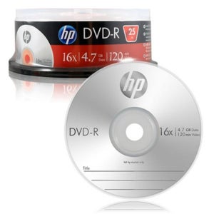 H P DVD-R 25P