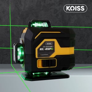 KOISS 코이스 그린라인레이저레벨기 KL-4SP 레벨 4D 360도