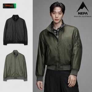 네파 남성 써모퍼프 패딩 봄버 자켓 보온성 좋은 이준호 캐주얼 패딩 아우터 7M50961