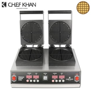 쉐프칸 아메리칸 와플기계 2구 CFK-102D 전기식 디지털