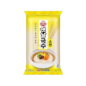 오뚜기 잔치음식 식자재 누들면 간편조리 야식 전통 국수면 옛날국수 소면 1.5kg 1개