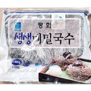 평화식품 간편조리 잔치음식 가정용 바로먹는 전통 국수면 생생 메밀국수 1.4kg 1개