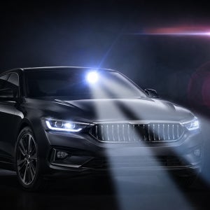 소리윤 SL-100 블랙박스 시큐리티램프 주차감시 도난방지 경고등 차량용 12V 24V