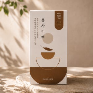 선다원 유기농 보성 홍차 티백 국내산 찻잎 20티백 24g