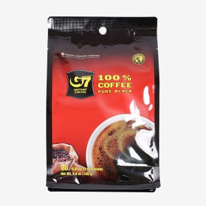 베트남 블랙커피 G7 퓨어 아메리카노 160g 2gx80개입