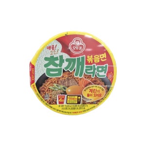 오뚜기 참깨라면 볶음면 110g 1개