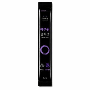 하루원 블랙샷 흑마늘즙 블루베리 스틱 15ml 30포