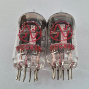 JJ ECC83S 12AX7 프리엠프 초단관 (메칭페어 2관/1 주문)