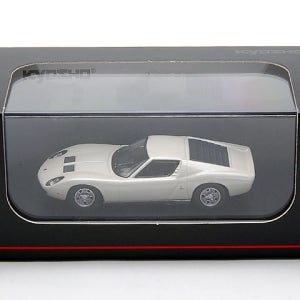 교쇼 LAMBORGHINI 미우라 P400 White / Silver 06930A3