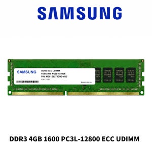삼성전자 워크스테이션 메모리 DDR3 4GB 1600 PC3L-12800 ECC UDIMM