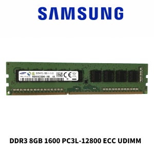 삼성전자 워크스테이션 메모리 DDR3 8GB 1600 PC3L-12800 ECC UDIMM