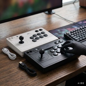 아케이드 스틱 FOR XBOX 윈도우 PC 무선 조이스틱 컨트롤러