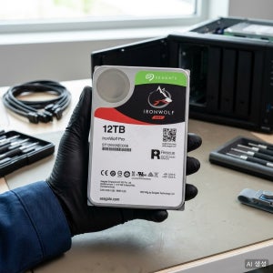 ST12000NE0008 아이언울프 프로 12TB NAS HDD