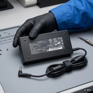 MSI 게이밍 노트북 어댑터 GL62 7RD MS-16J9 GS70 2PC-257U 호환 충전기 19.5V 7.7A 150W AC 케이블