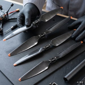 DJI 매빅 에어 3 3S 호환 카본 파이버 프로펠러 8747F 저소음 블레이드 날개 4개 세트