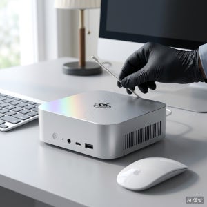Beelink SER8 8845HS 미니PC 베어본 컴퓨터 초소형 데스크탑 게이밍 미니 본체