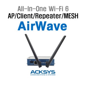 WiFi6 산업용 무선 AP & Client WiFi AGV 이동설비 로밍 AirWave