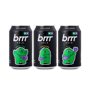 부르르 제로콜라 매실 깔라만시 라임 350ml X 각 6캔 (총 18캔)