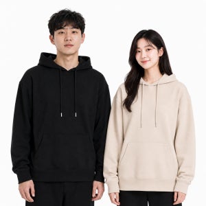 이라인 국산 후드티 베이직룩 남녀공용 특양면 무지 후드티 데일리 티셔츠 10가지 색상