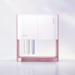 퓨론 스탠드형 칫솔살균기 UV 살균건조 벽걸이 S200 새틴 핑크