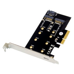 컨버터 어댑터카드 NVME SSD M.2 PCIE 화이듀