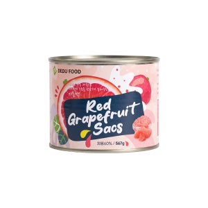 DEDU FOOD 자몽쌕 자몽알갱이 통조림 567g 1박스 12개