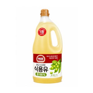 사조해표 식용유 1.8L 콩기름 대두유