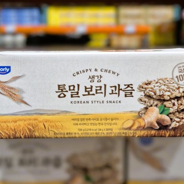 코스트코 생강 통밀 보리 과즐 돌리 24g x 30개 명절 한과