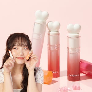 [트와터치 x유백합] 하트 글라세 립밤 5 Colors 택2