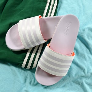 아디다스 슬리퍼 슬라이드 발편한 푹신한 아딜렛 삼선