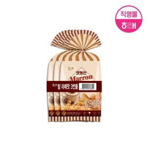 해태 맛동산 밤라떼맛 3번들 1개 (204g X 1개)