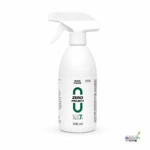 벅스클린 제로프로젝트 그린 이카리딘(7%) 모기기피제 진드기기피제 가족용 대용량 500ml
