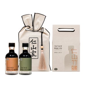 [인산가 본사 직영] 3년 숙성 죽염간장 선물세트