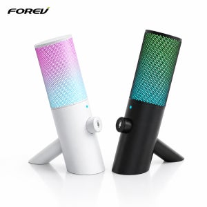 포렙 OU200 USB RGB 콘덴서 방송용 게이밍 PC 스탠드 마이크