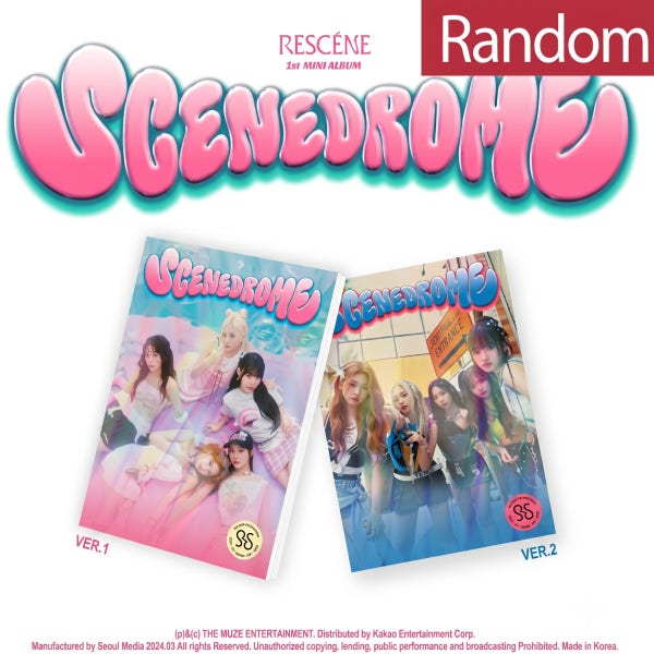 리센느 미니 앨범 1집 신드롬 포토북 버전 랜덤 1종 SCENEDROME 특전포함 미개봉