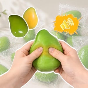 망고 스퀴시 취준생 수험생 휴식 업무 스트레스 촉감놀이 인쇄